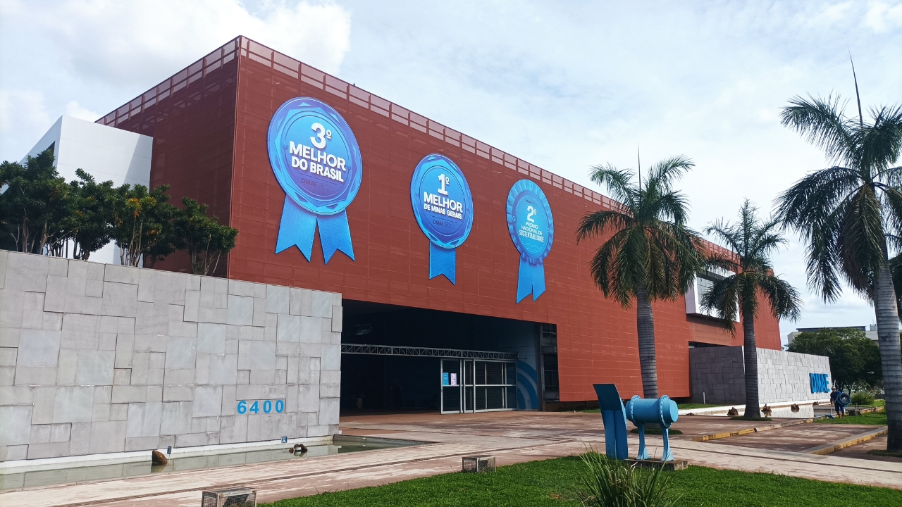 Sede Departamento Municipal de Água e Esgoto (Dmae), em Uberlândia