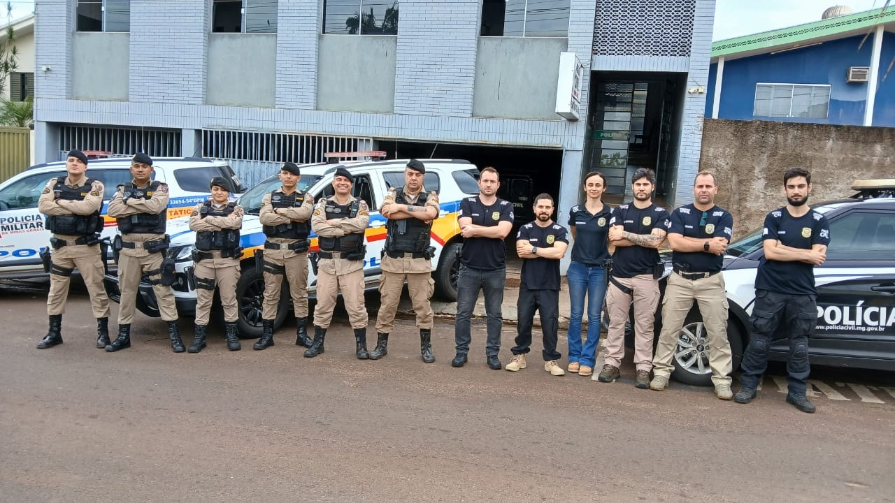 Policiais Civis e Militares de Itapagipe, Frutal e Ituiutaba 