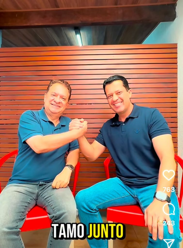 João Júnior e Leonídoio Bouças