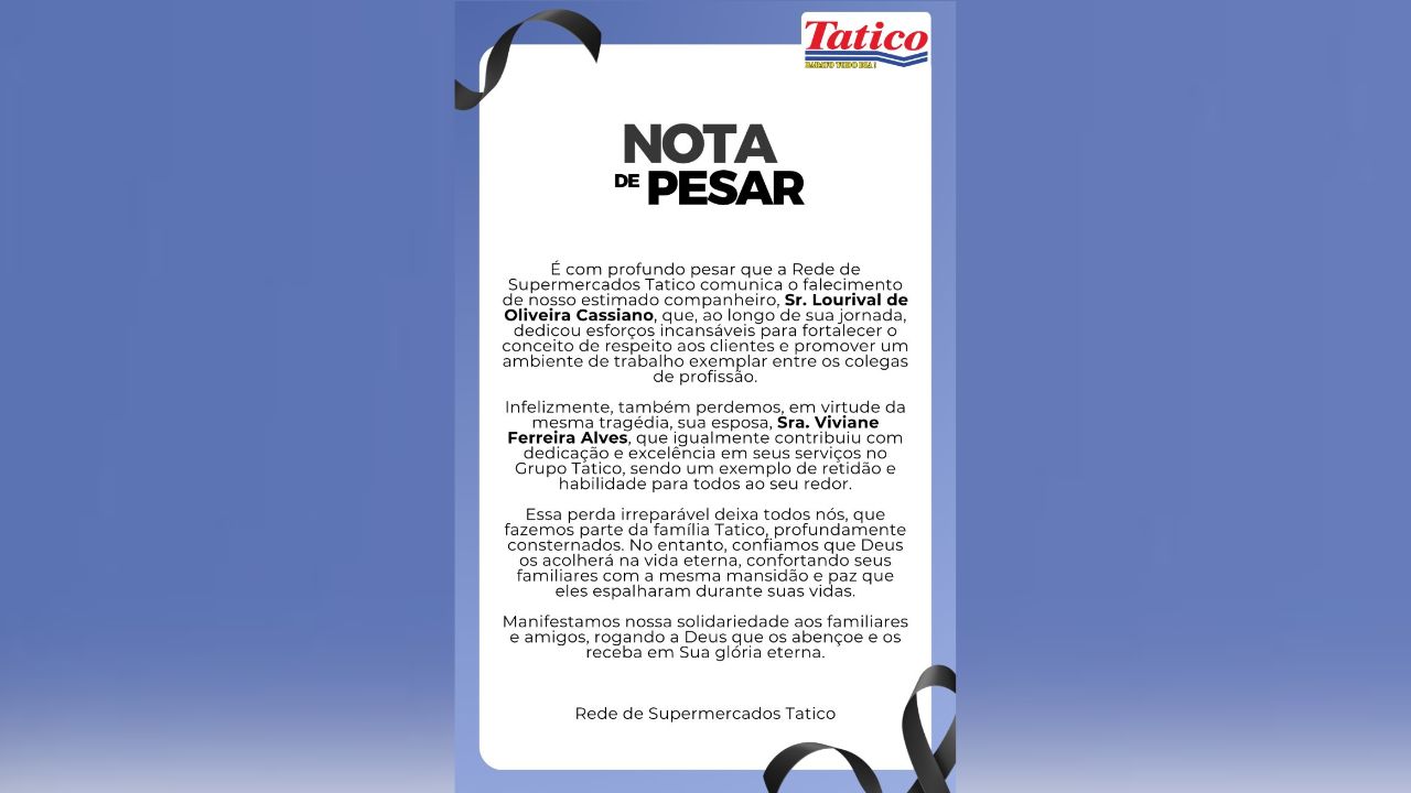Nota de pesar sobre acidente na BR-040 Nota de pesar sobre acidente na BR-040