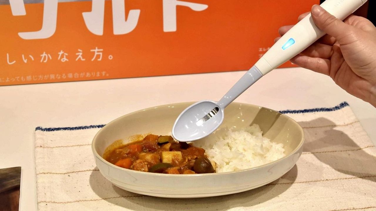 Colher elétrica japonesa