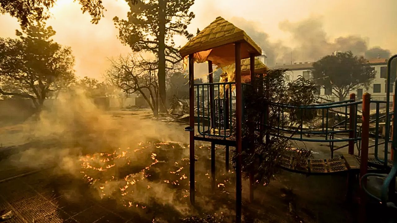Incêndio é o maior da história de Los Angeles