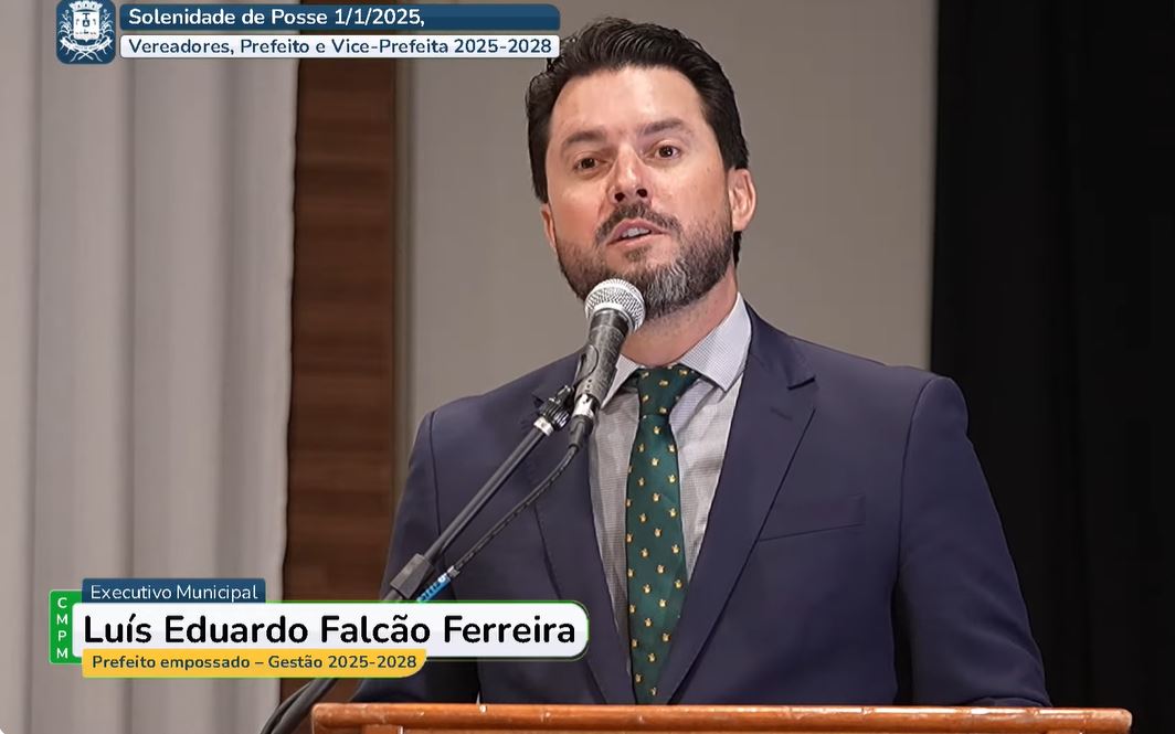 Falcão é empossado para o segundo mandato em Patos de Minas Falcão é empossado para o segundo mandato em Patos de Minas