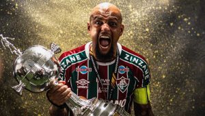 Felipe Melo foi tricampeão da Libertadores - Crédito: Reprodução/ Fluminense FC