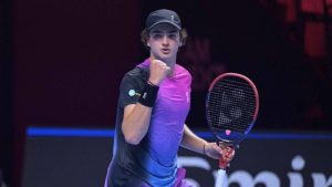 João Fonseca enfrentará o russo Andrey Rublev - Crédito: Peter Staples/ATP Tour