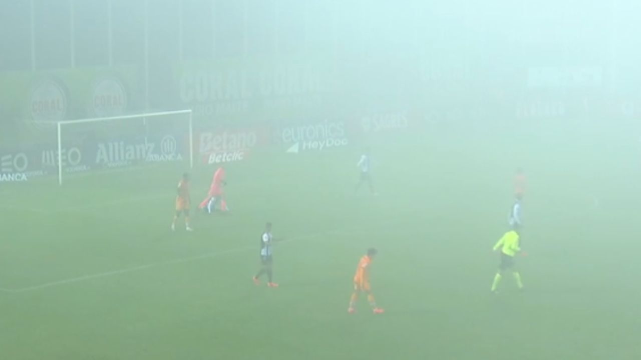 Nevoeiro em Portugal atrasa jogo entre Nacional e Porto pela 17ª rodada do Português