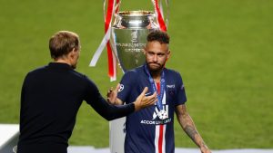 “Se não fossem as lesões, com certeza eu seria Bola de Ouro”, afirma Neymar - Crédito: UCL/ X / Reprodução