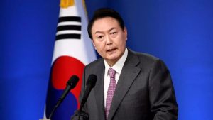 Presidente da Coréia do Sul tinha mandados de prisão abertos contra si desde o fim de dezembro - Crédito: Chung Sung-Jun/Pool/ Reuters