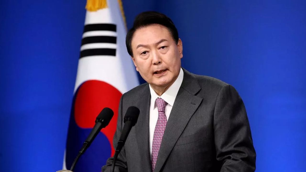 Presidente da Coréia do Sul tinha mandados de prisão abertos contra si desde o fim de dezembro - Crédito: Chung Sung-Jun/Pool/ Reuters