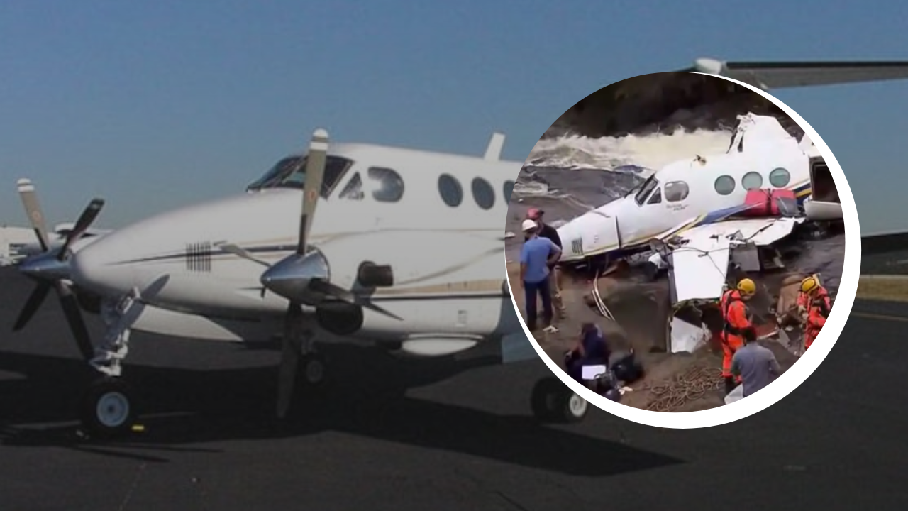 Avião cai em SP e pelo menos duas pessoas morrem