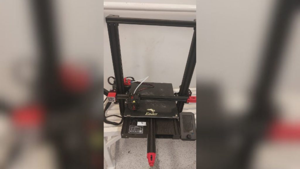 Impressora 3D apreendida em Patrocínio