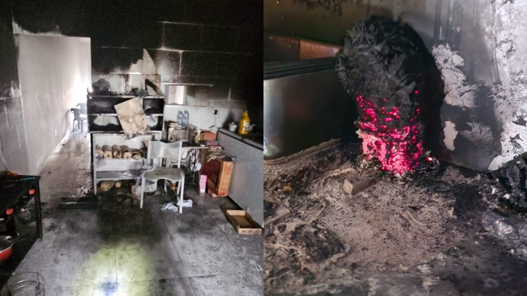 Incêndio em Lanchonete em Uberlândia Incêndio em Lanchonete em Uberlândia