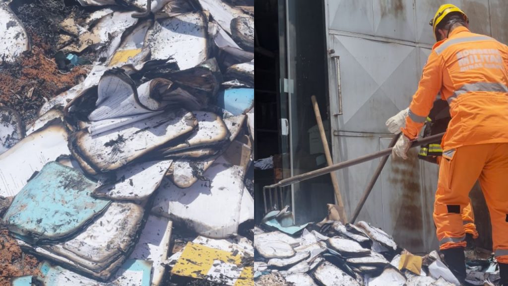 Parte do Arquivo Municipal de Patos de Minas foi tomado pelas chamas Parte do Arquivo Municipal de Patos de Minas foi tomado pelas chamas