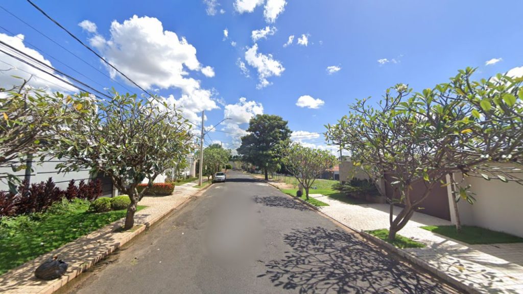 Local onde o jovem foi esfaqueado