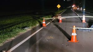 Motociclista morre após colisão com vaca em Uberlândia