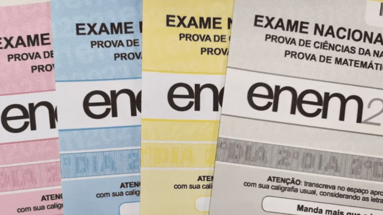 Cadernos de prova para vc entender como se preparar para o Enem 2025 Cadernos de prova para vc entender como se preparar para o Enem 2025