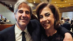 Walter Salles e Fernanda Torres