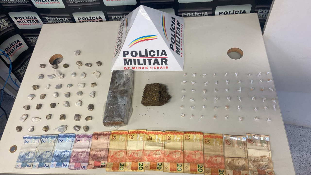 Idosa é presa vendendo drogas