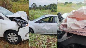 Acidente na MGC-497 em Uberlândia