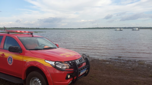 A vítima se afogou no Rio Grande enquanto nadava para se refrescar