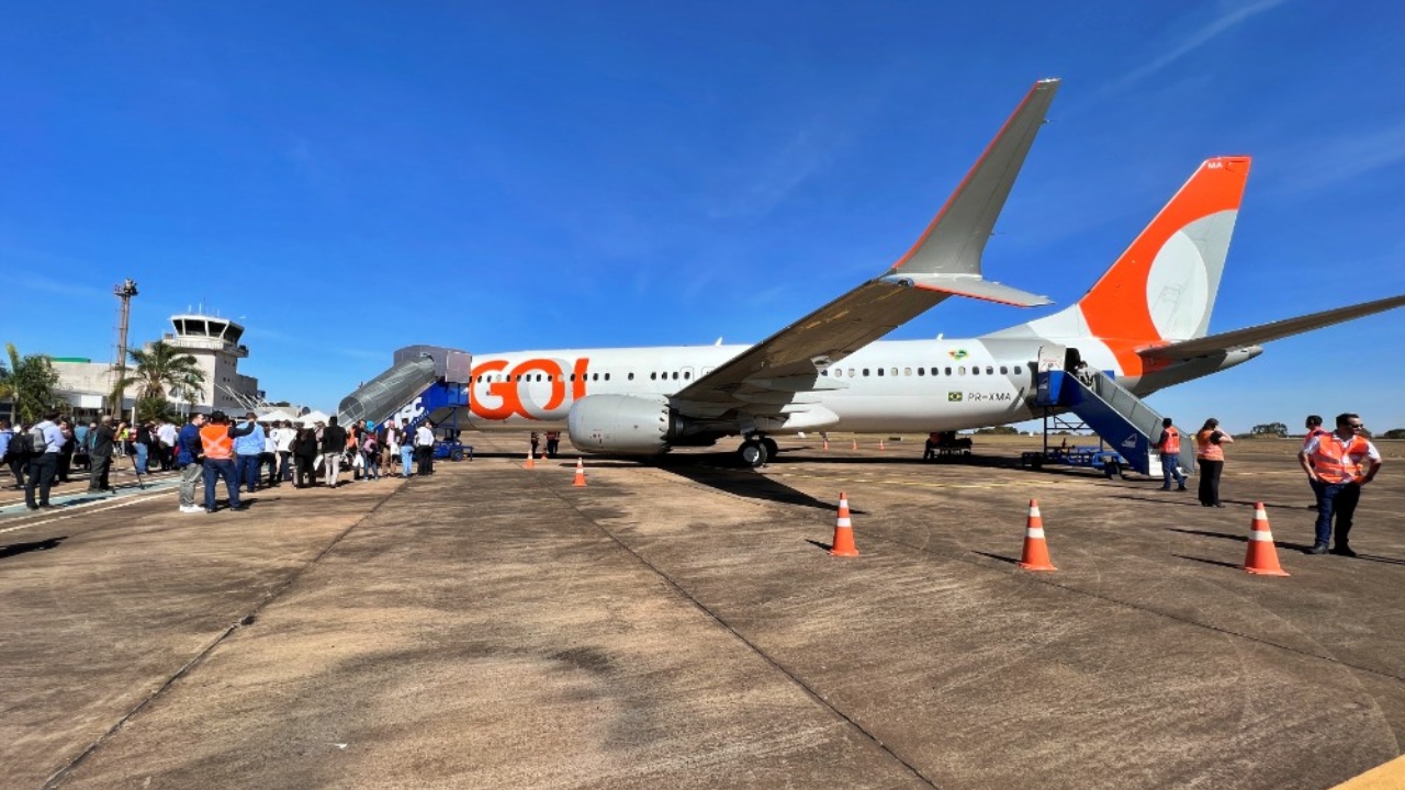 Passageiros de Uberaba precisarão viajar até Uberlândia para ir a São Paulo de avião