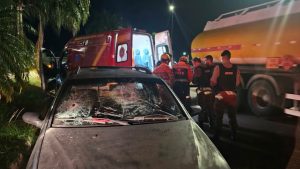 Uma briga de trânsito em Uberlândia foi registrada na noite nesta quarta-feira (26)
