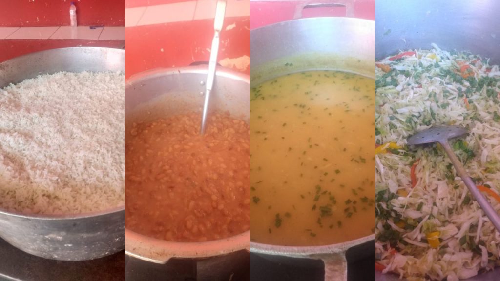 Diariamente, as marmitas são preparadas por mulheres inspiradoras