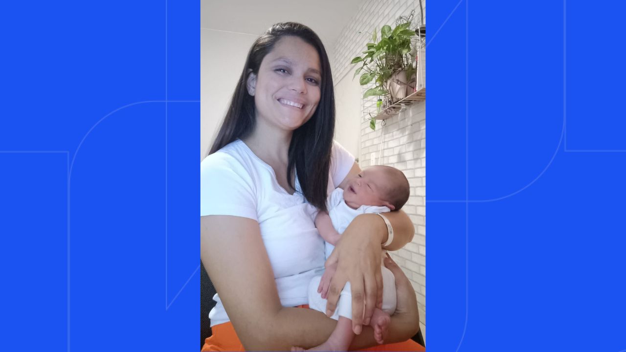 "Foi especial como aconteceu": Mãe de bebê que nasceu dentro do carro em Uberlândia fala sobre alta