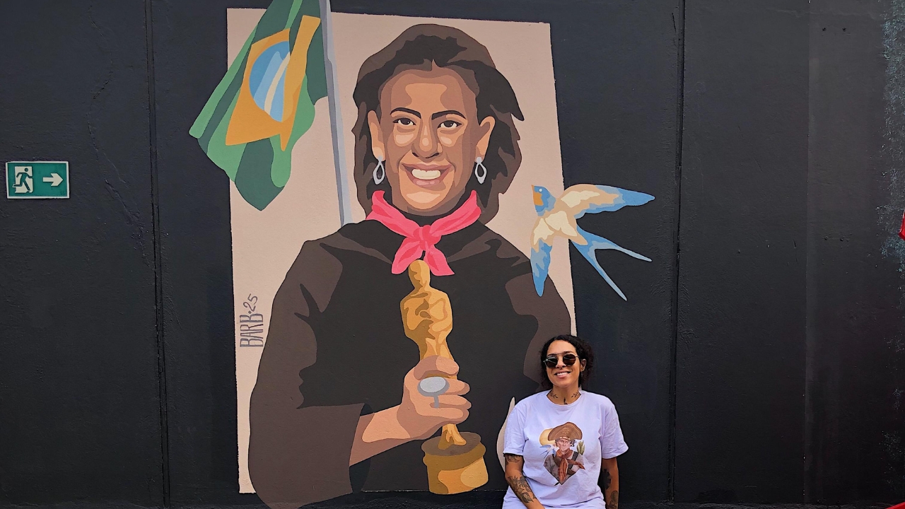 Mural Fernanda Torres de Bàrbara Cristina