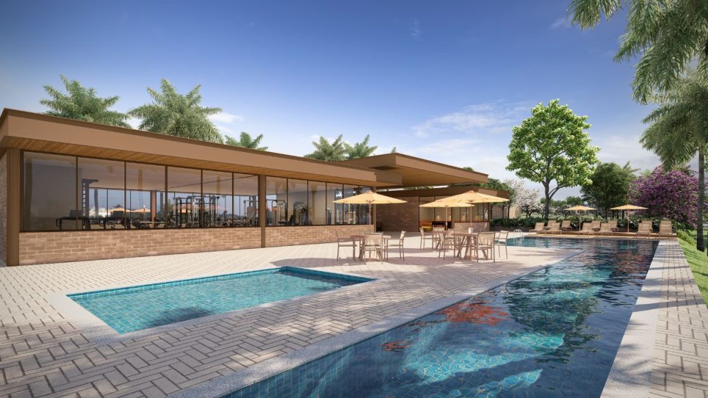 Piscinas adulto e infantil 