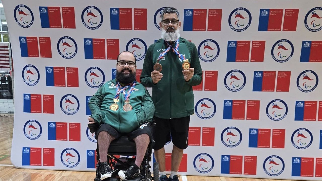 Uberlandense brilha no Chile e conquista duas medalhas no bocha paralímpico - Crédito: Prefeitura de Uberlândia