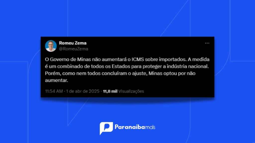 A "taxa das blusinhas" não terá alteração em Minas Gerais