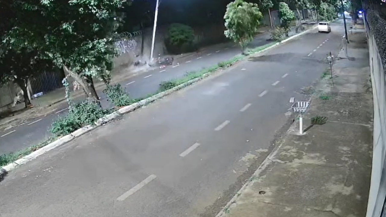 acidente poste