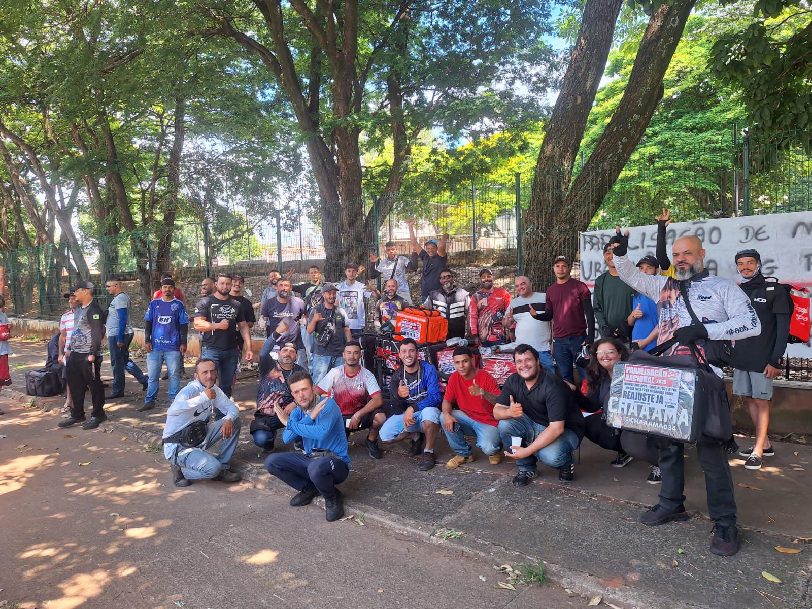 Paralisação entregadores