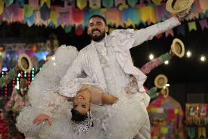 Casal de noivos da Forrozarte