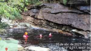Bombeiros Localizam Corpos de Casal Arrastado por Cabeça d’Água em Cachoeira de MG