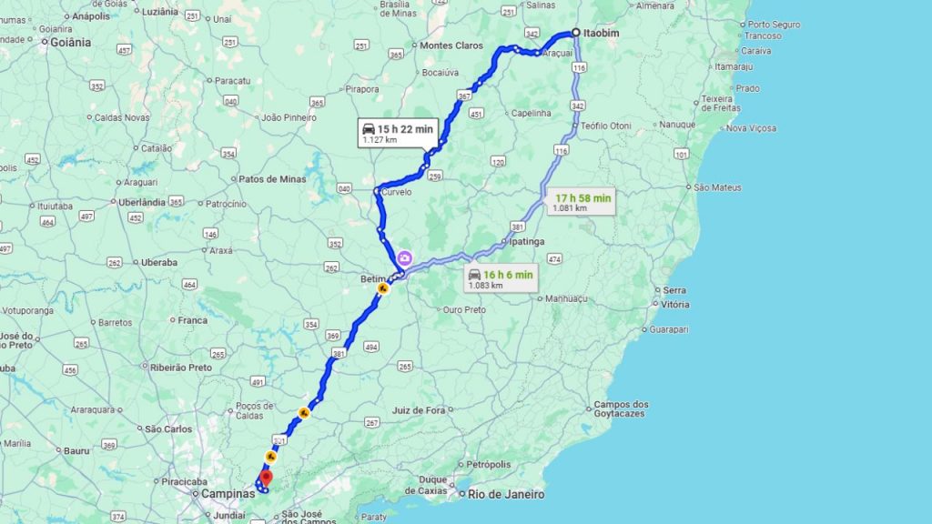 Nas listas de cidades mais quentes e mais frias do Inmet, municípios mineiros são separados por mais de mil quilômetros