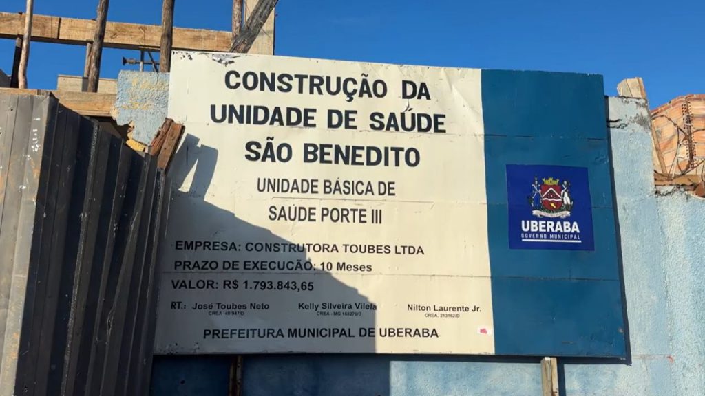 UBS no bairro São Benedito teve 50% das obras concluídas