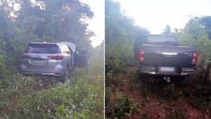 Mineiros de Uberlândia são presos com caminhonetes roubadas a caminho do Paraguai