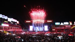 Programação conta com grandes nomes do sertanejo. - Crédito: Reprodução / Divulgação Fenamilho 2025