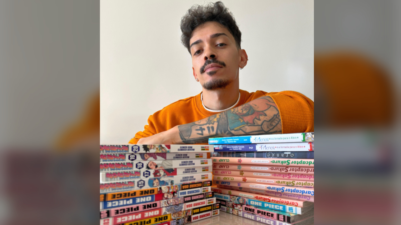 dia-do-orgulho-geek Entre as obras favoritas de Guilherme, estão One Piece e Sakura Cards