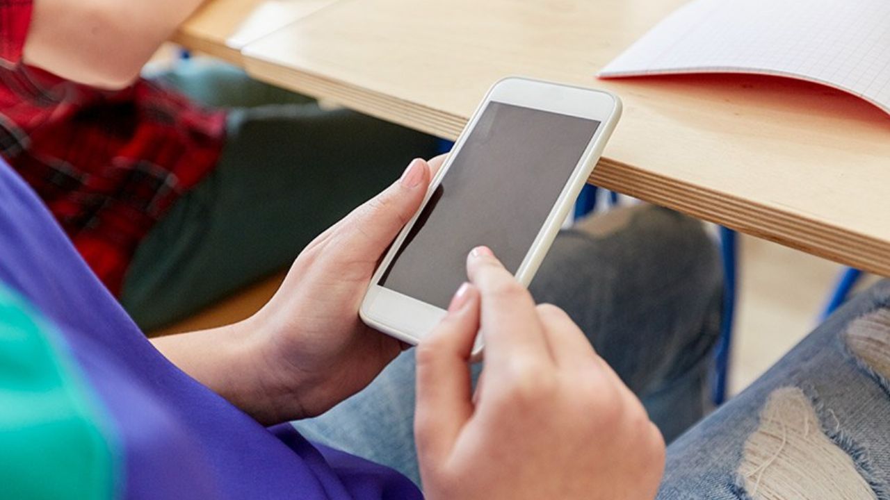 celular-em-maos Pessoa com celular em mãos
