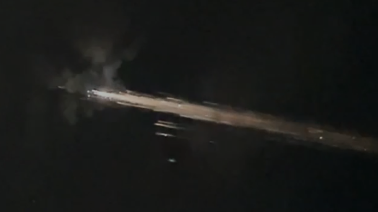 Fenômeno luminoso no céu mineiro era lixo espacial, apontam especialistas.
