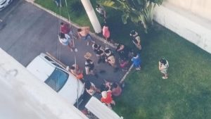 Polícia aguarda laudos e oitivas para concluir inquérito de criança jogada de prédio em Patos de Minas - Crédito: Redes Sociais/@patoslademinas