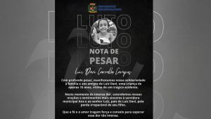 Prefeitura de Sâo João da Ponte publica nota de pesar, no caso de menino que morreu após ser arrastado por cavalo