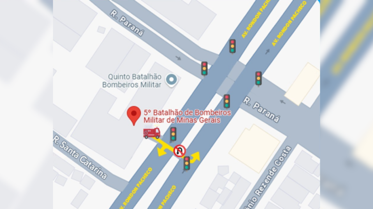 Settran informa que o 5° Batalhão de Bombeiros Militar terá o controle e poderá, em caso de emergência, acionar o sistema de fechamento dos semáforos instalados.