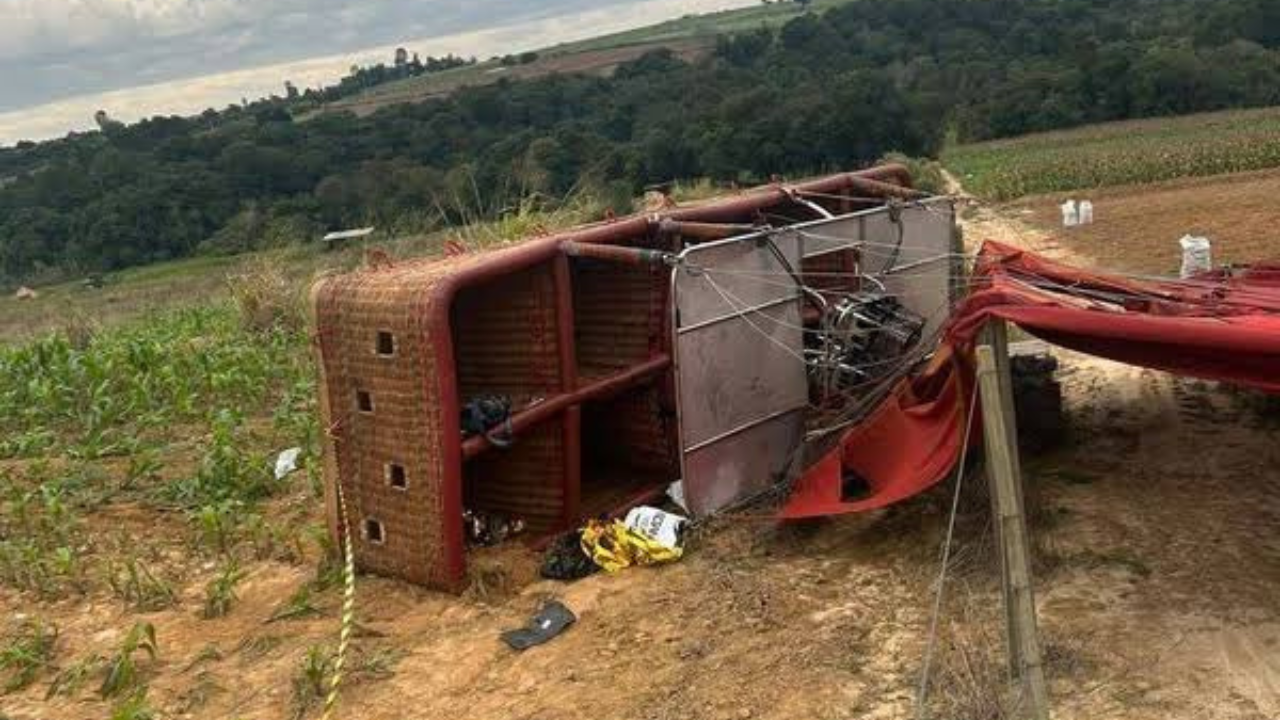 Queda de balão que matou a mineira Juliana expõe riscos dos voos ilegais no Brasil Queda de balão que matou a mineira Juliana expõe riscos dos voos ilegais no Brasil