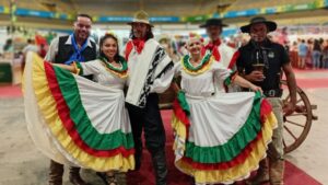 O Grupo Folclórico Gaúcho Herdeiros Farroupilha é uma das apresentações culurais da Minas Tchê