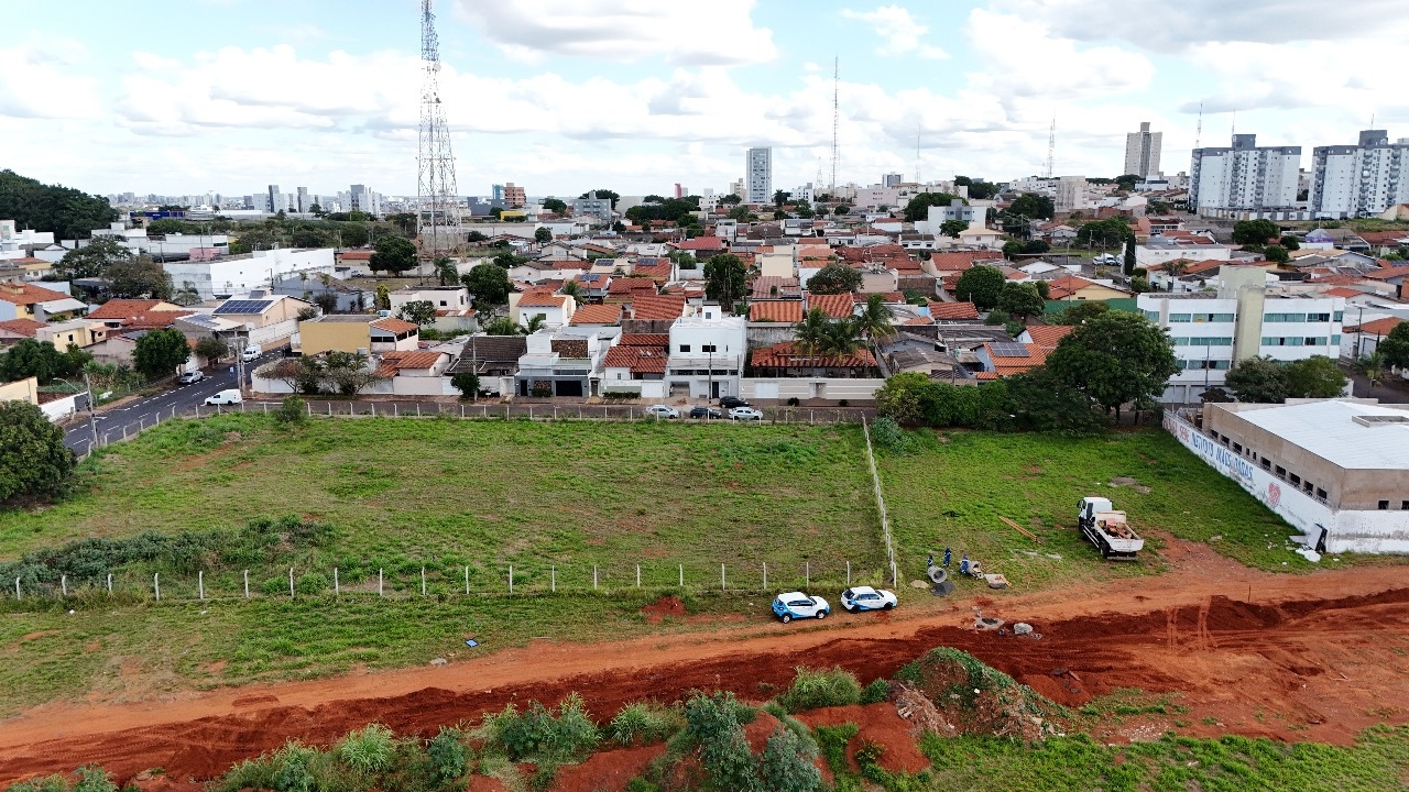 erreno onde será construído o Hospital de Amor em Uberlândia erreno onde será construído o Hospital de Amor em Uberlândia