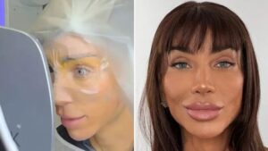 Maya Massafera passa por cirurgia que muda a cor dos olhos.
